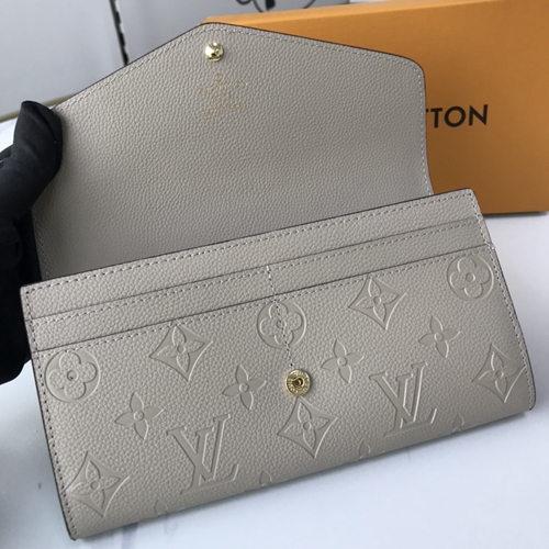 LVコピーウォレット素材ディテール